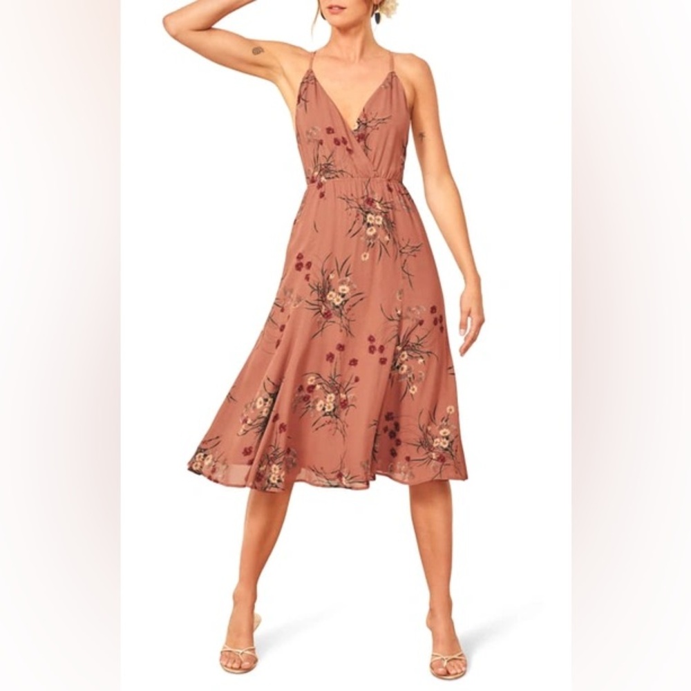 Reformation Uma dress, color Queen